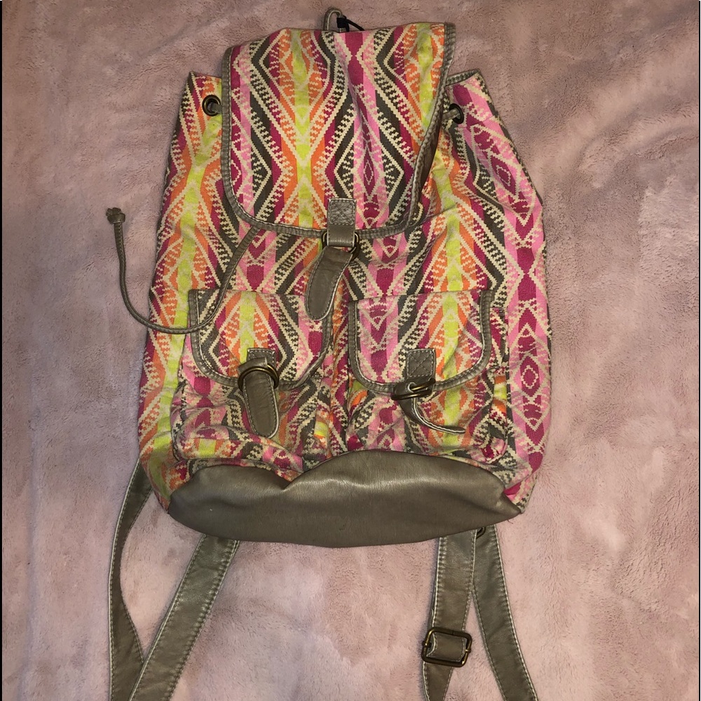 Colorful Chevron Backpack